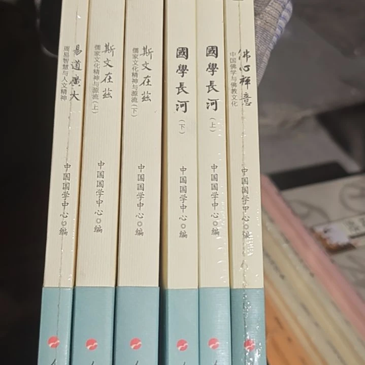 中国国学通览六本一套。