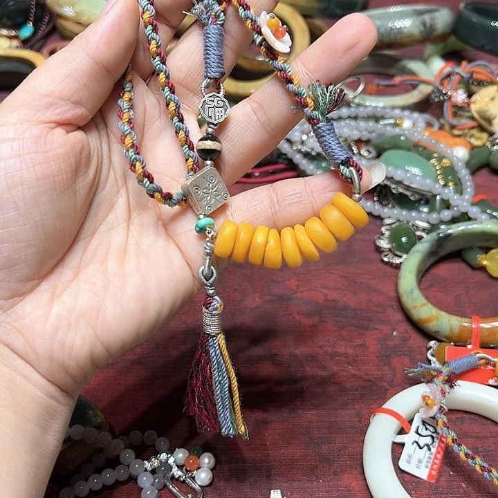 蛇纹石玉手镯未镶嵌璧*