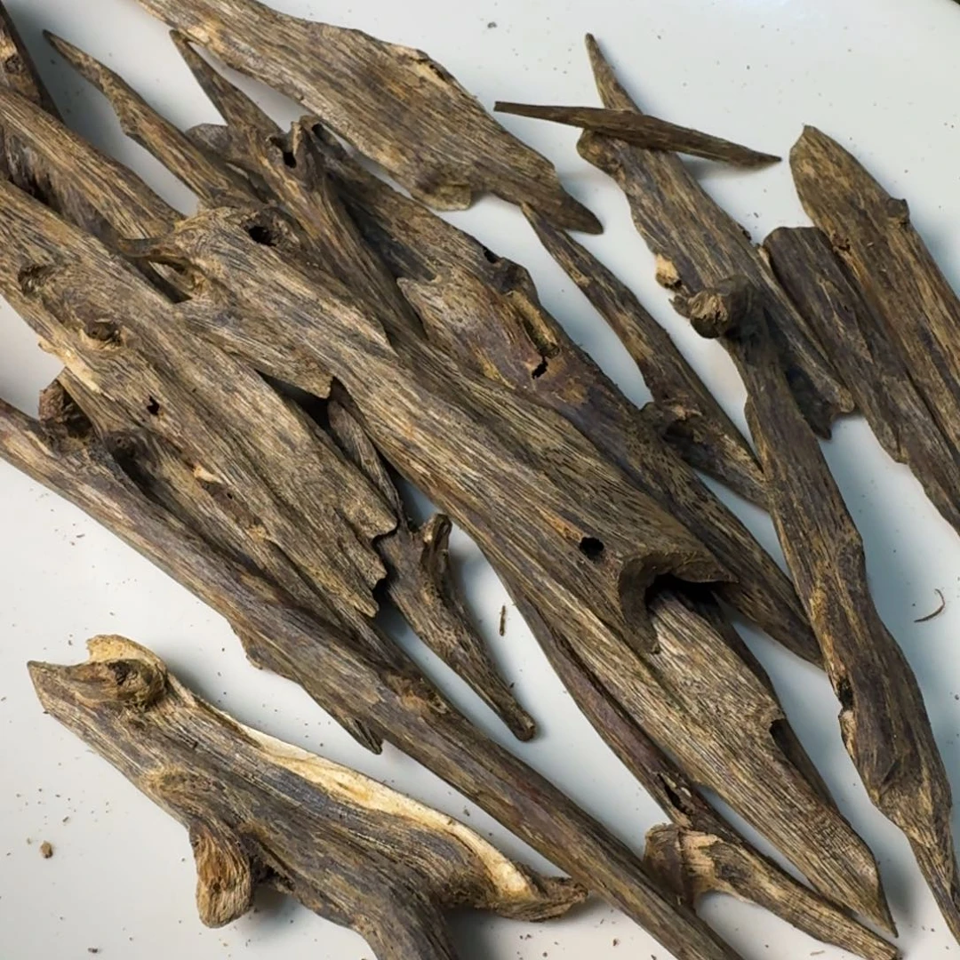 沉香沉香碎屑紫罗兰天然树心虫漏80g