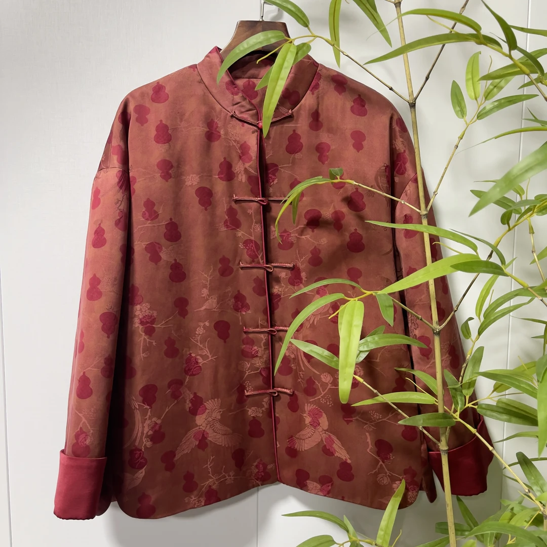 青娘子香云纱高端加厚冬季穿搭棉服241768