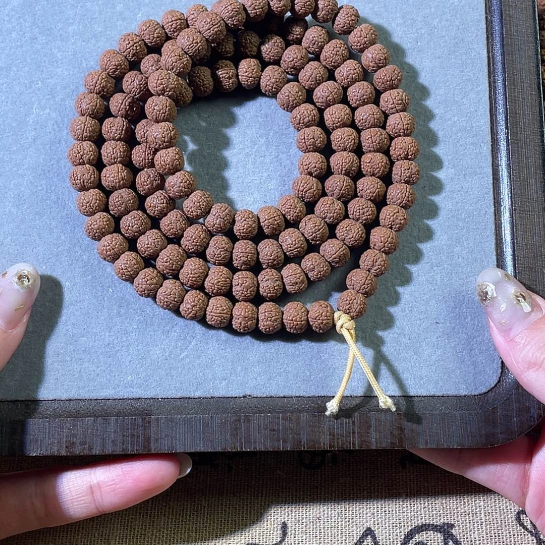 魏***下金刚菩提吊坠龙鳞四瓣108