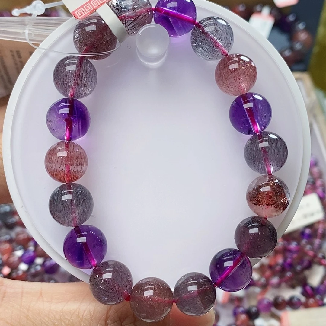 未镶嵌手链水晶10.9超七满发C7001