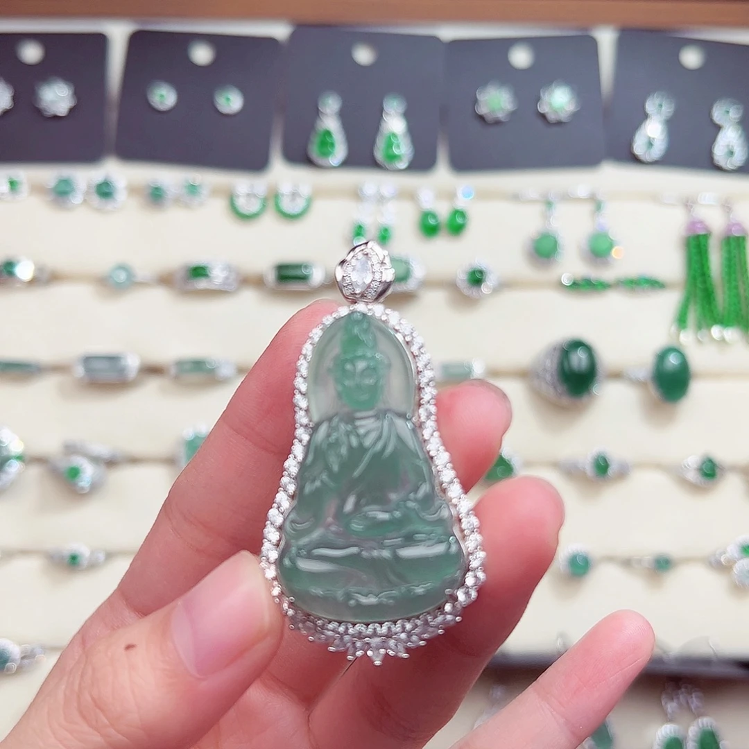 未镶嵌戒指翡翠天然