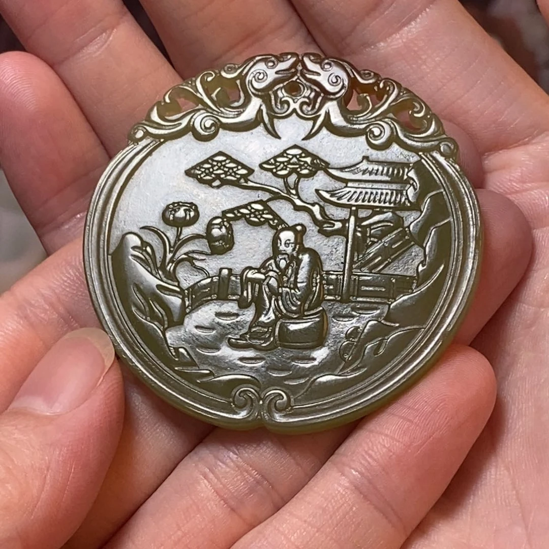 颈饰未镶嵌和田玉霖