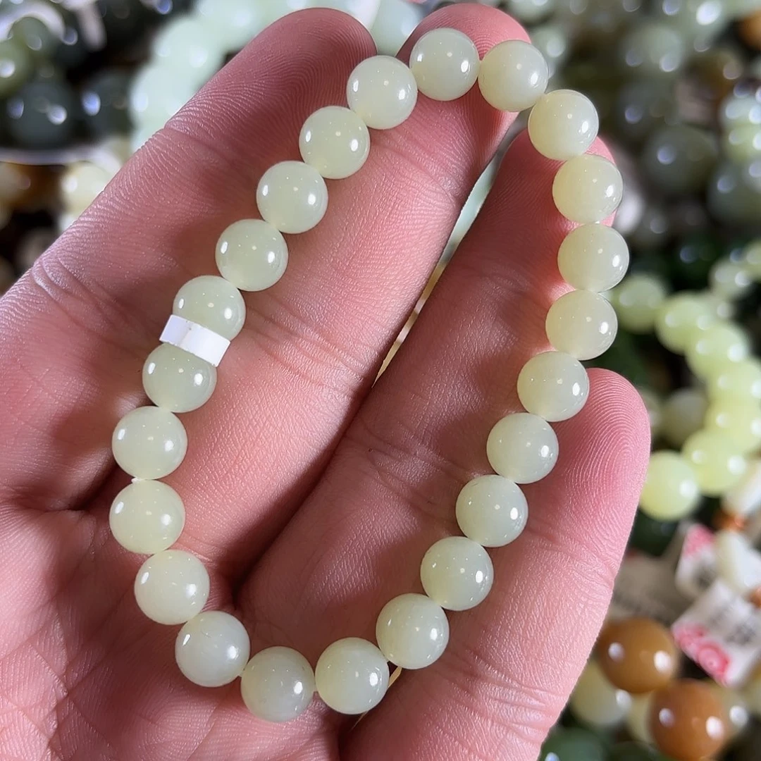 和田玉手链未镶嵌W239