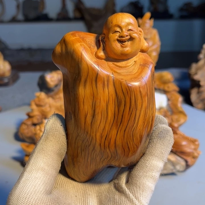 柏木（崖柏）根雕工艺摆件