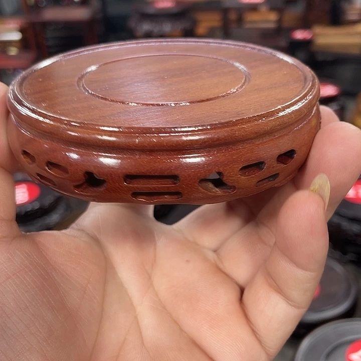 手工艺品琉璃红木底座工艺品9