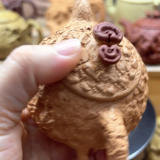 茶壶紫砂全手工制作