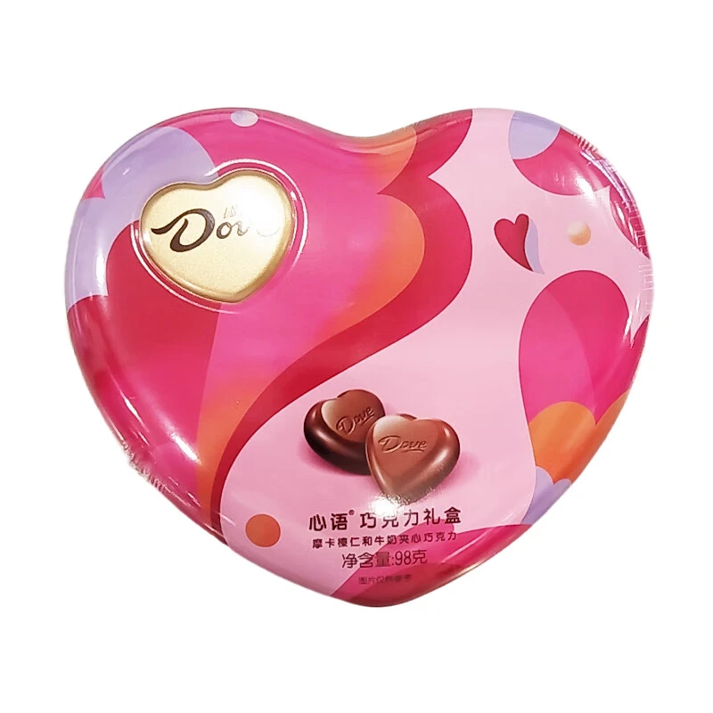 德芙心语巧克力礼盒98g/盒（新老包装随机）