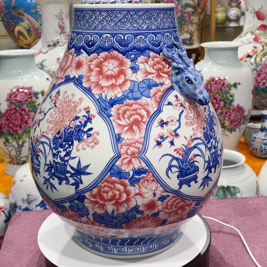 摆件如**祥景德镇的瓷器