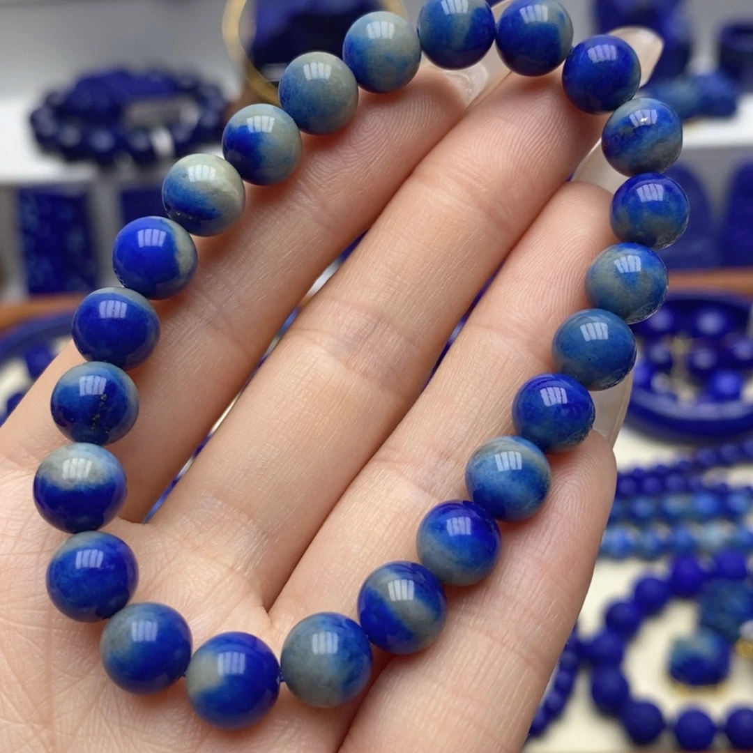 青金石未镶嵌手链8mm