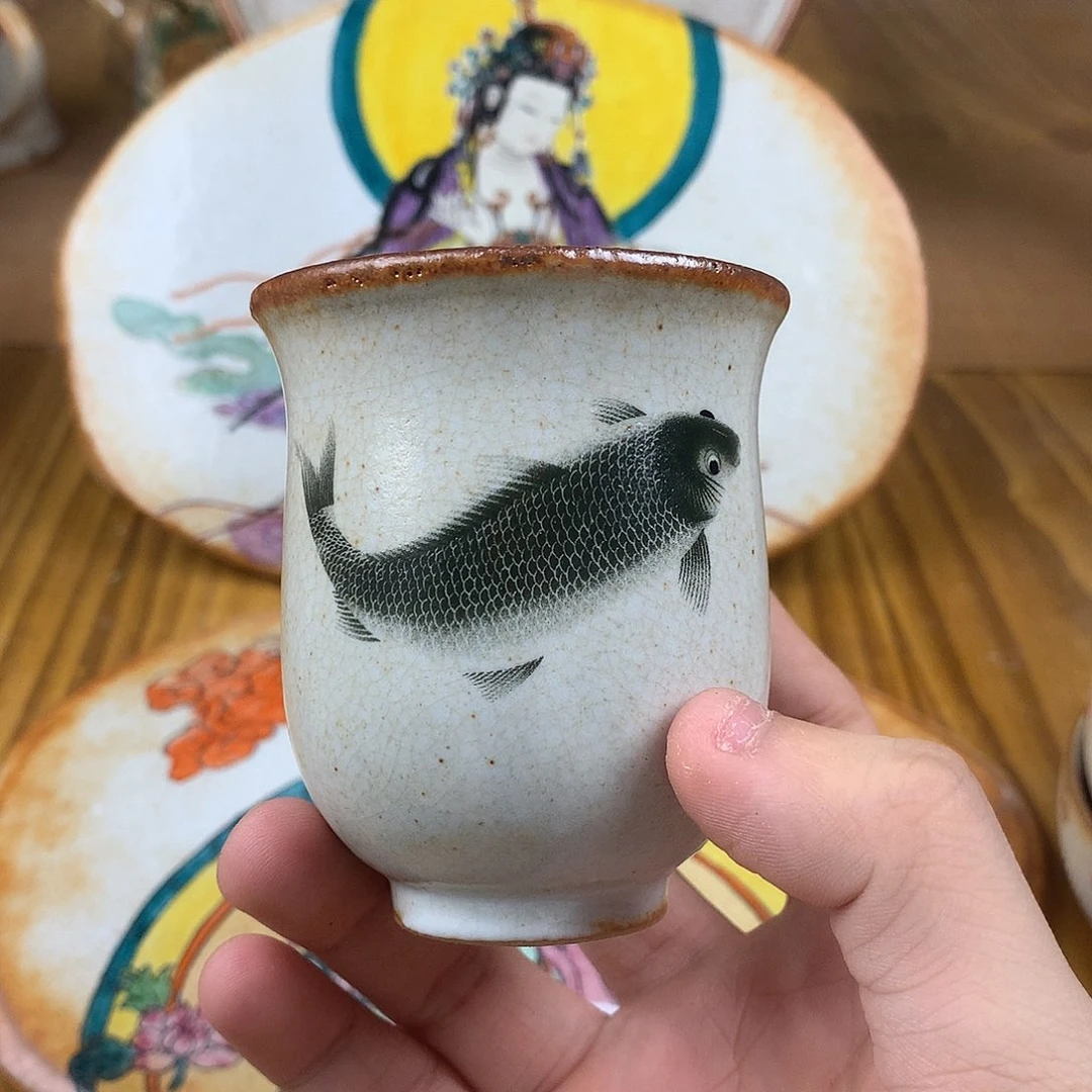 四***爷杯景德镇陶瓷手作