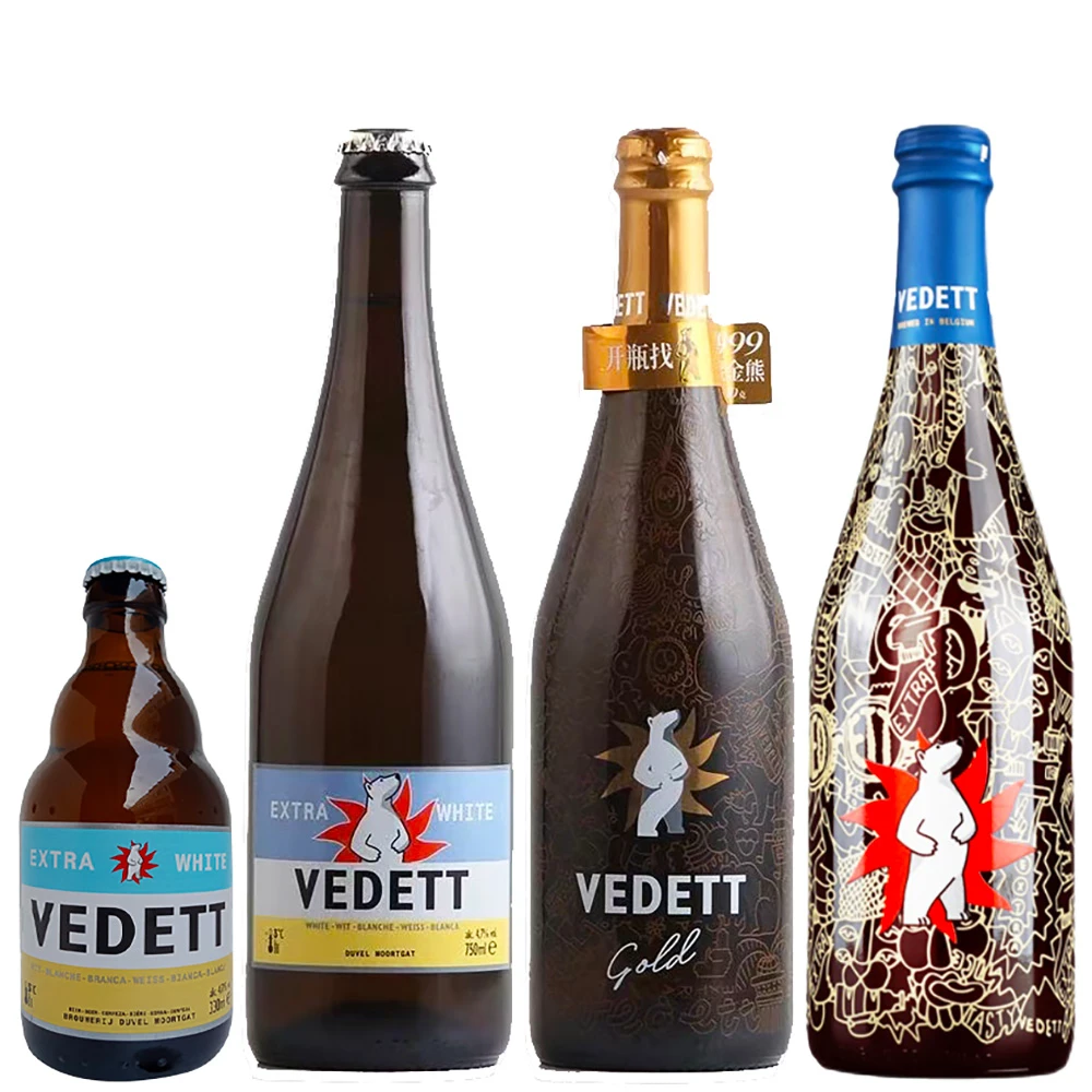 比利时白熊啤酒txmo比利时风格小麦白啤酒进口超金超级国产啤酒