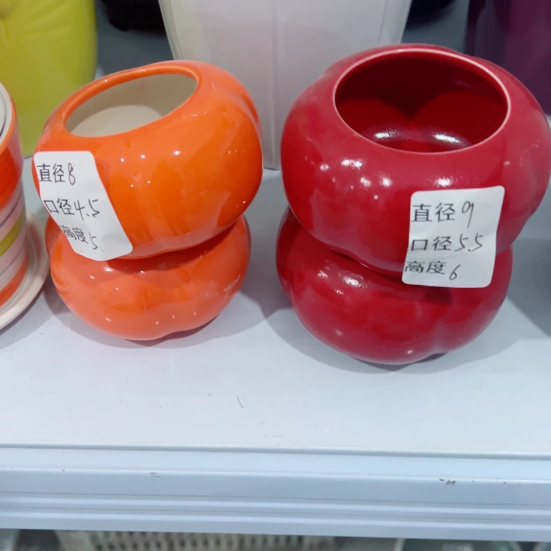 有孔，陶瓷花盆满10米包邮发货