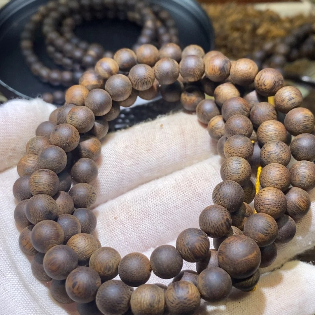 风***魔沉香手串沉香手串多圈08