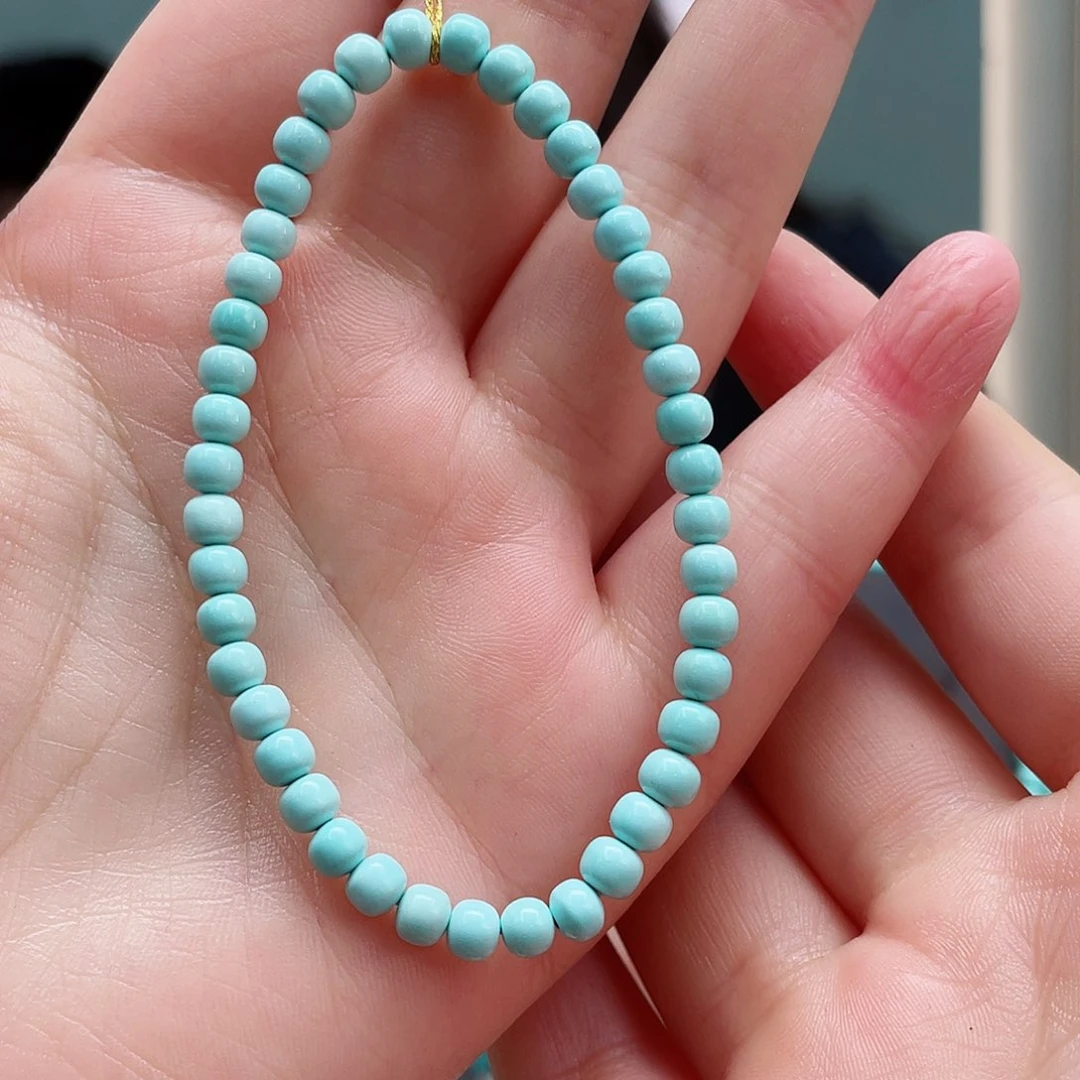 绿松石未镶嵌颈饰