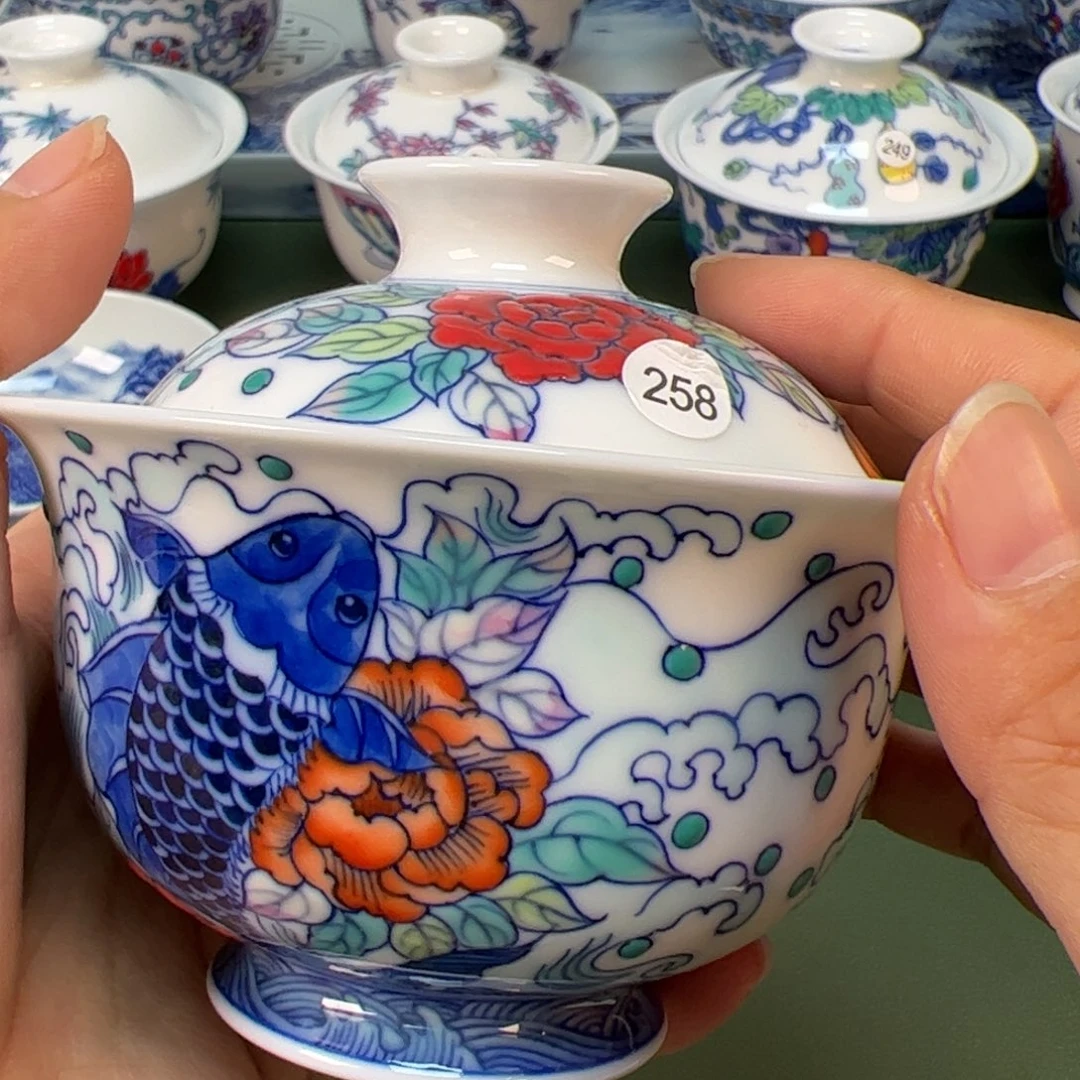 木木景德镇纯手绘茶具258