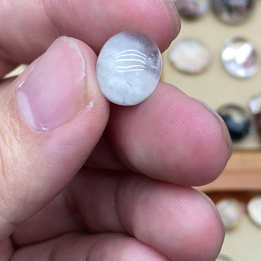 水晶未镶嵌珠宝半成品