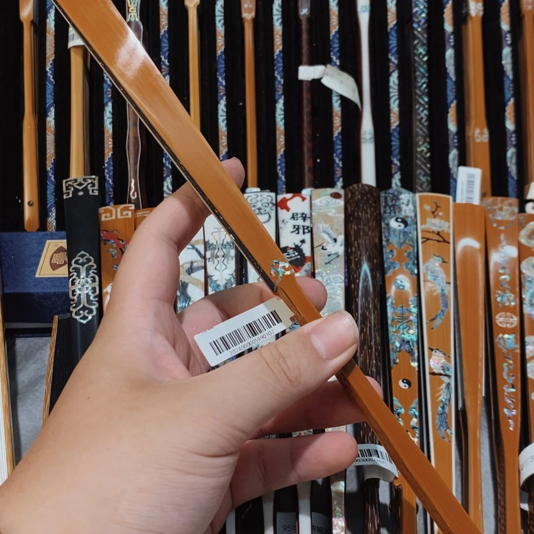 贝***3扇子纯手工制作工艺