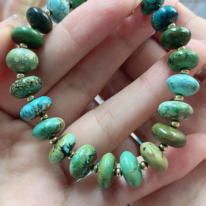 未镶嵌绿松石珠宝奇石