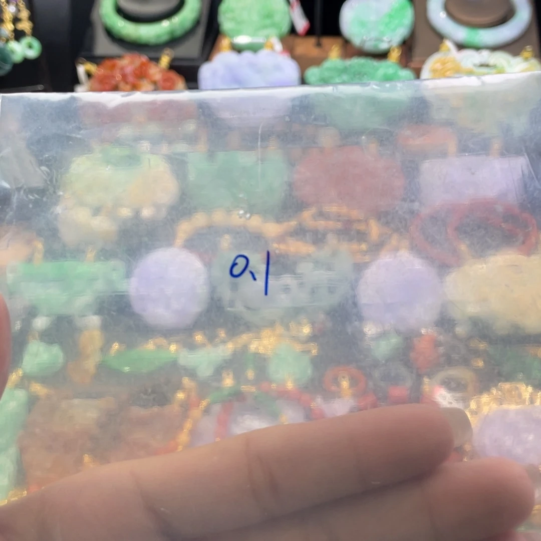 翡翠未镶嵌颈饰1****1代编织