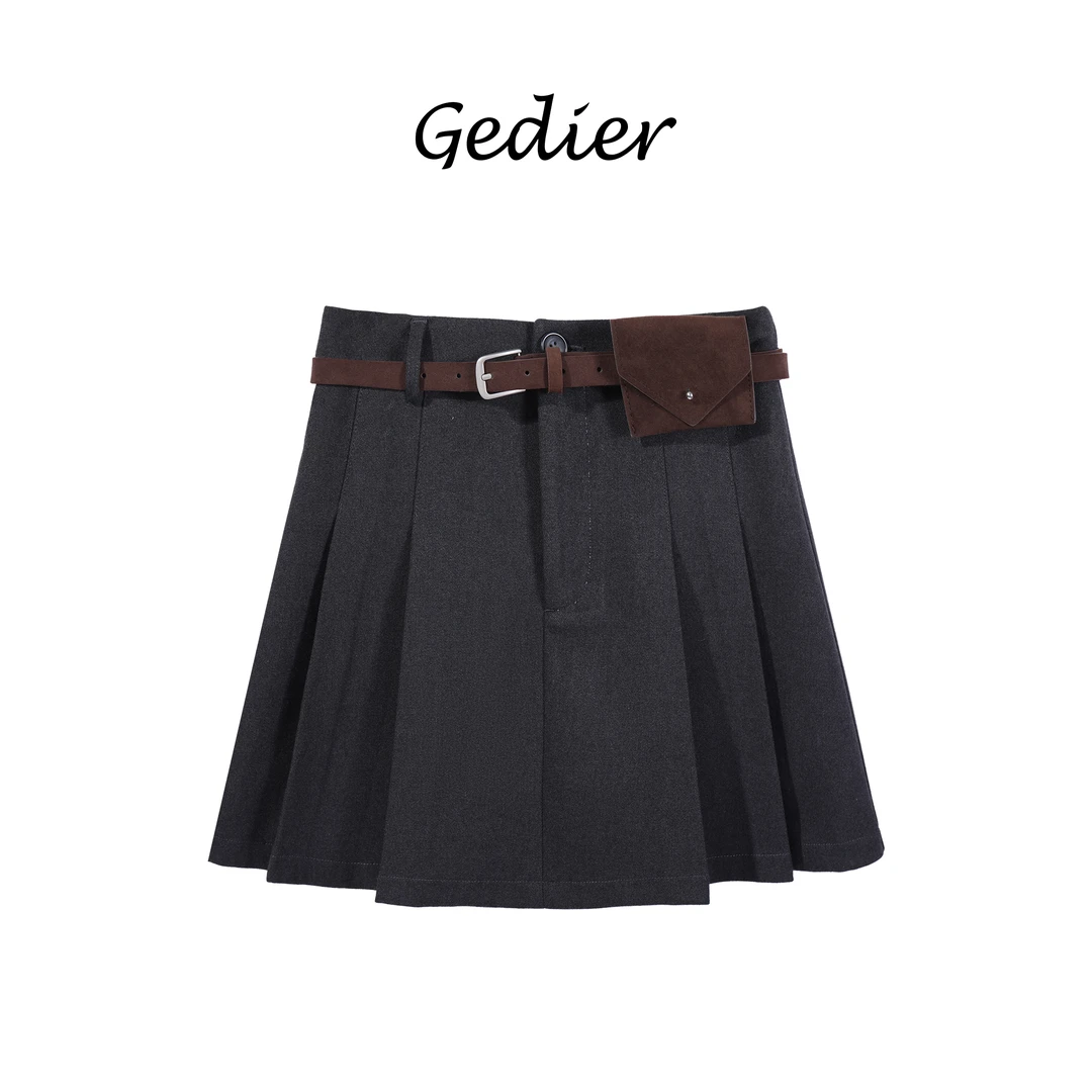 【歌蒂尔Gedier】女士百搭时尚短裙 QGF50072Y