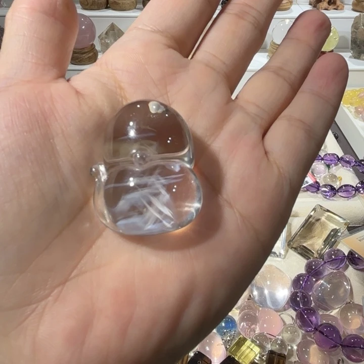 未镶嵌手链水晶蓝针吊坠