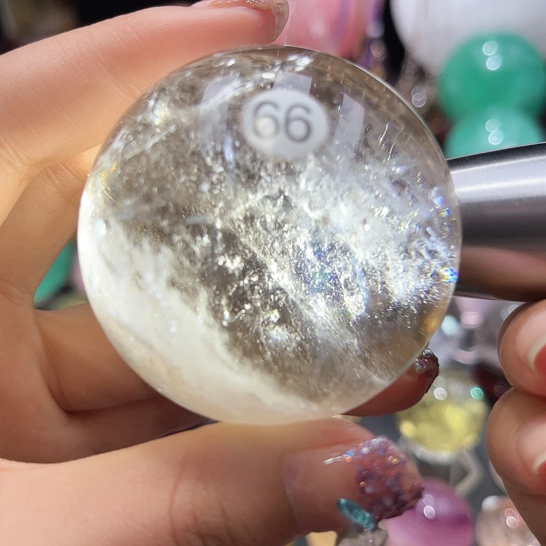 珠宝半成品未镶嵌水晶微瑕5.38