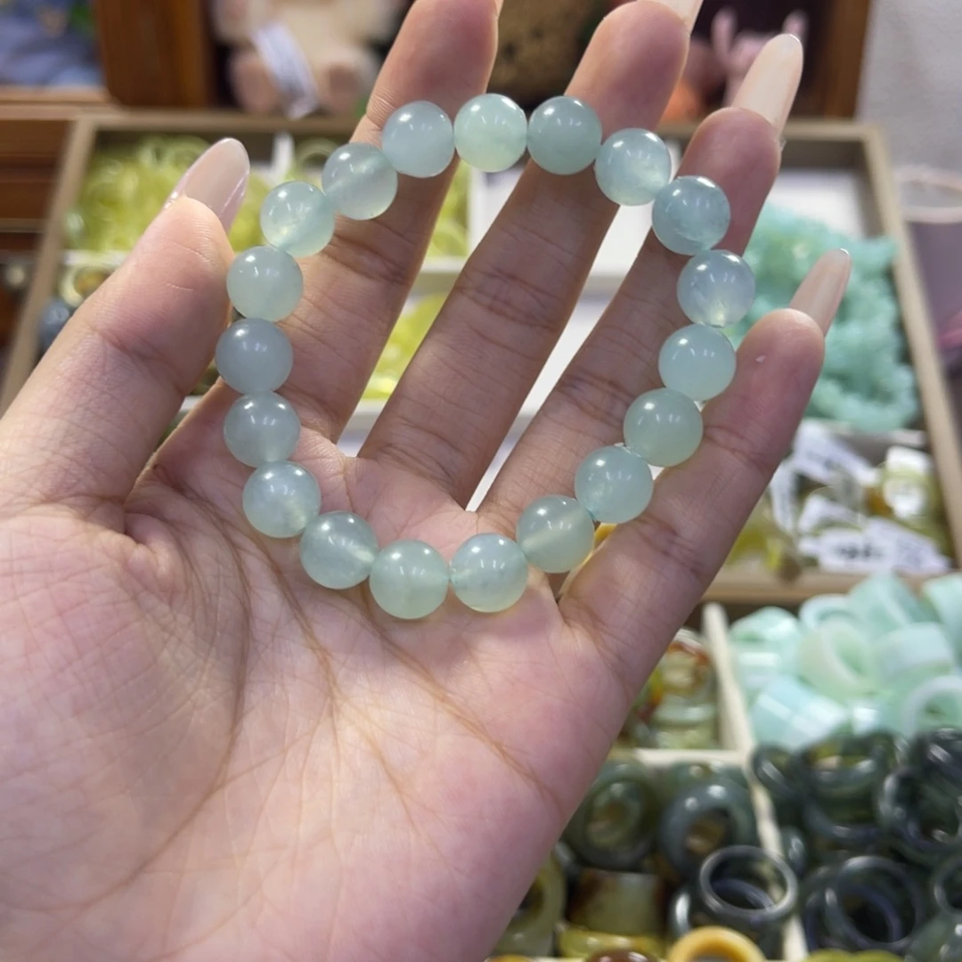 蛇纹石玉未镶嵌手镯26