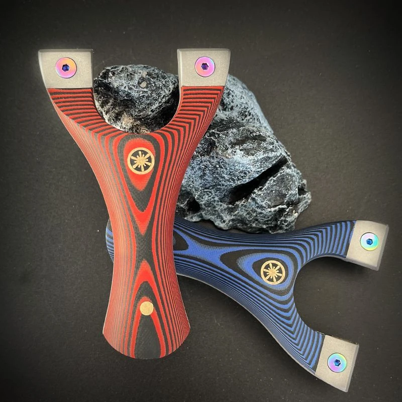 正品新款g10淮撑夹片弹弓高档五星快压精准大威力钛钢钛合金皮筋