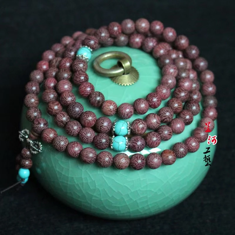 紫罗兰檀木108颗-无礼盒-32544