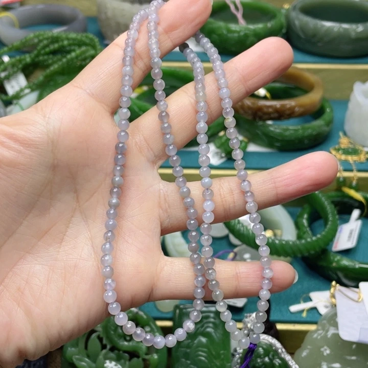 和田玉链子 卡4未镶嵌