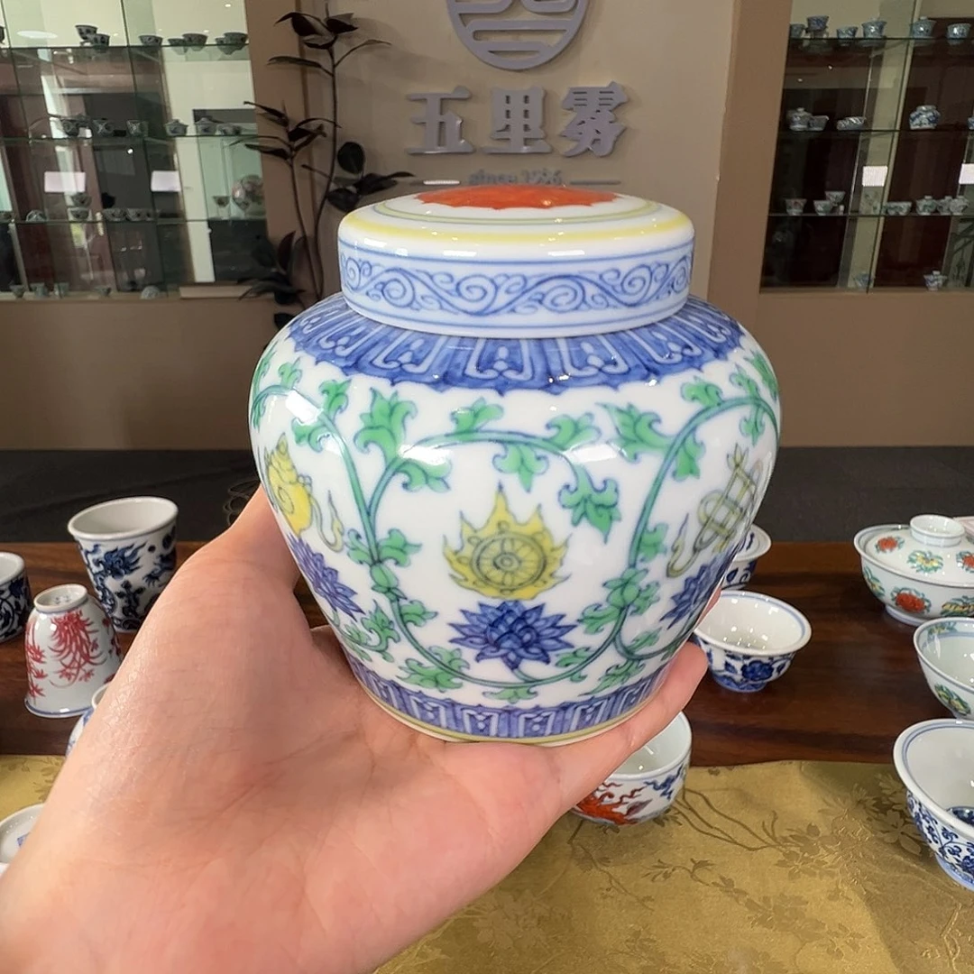 天字将军罐莲托八宝
