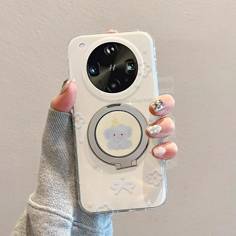 小飞象适用oppofindx8ultra手机壳卡通支架新款fidx8s+防摔高级感