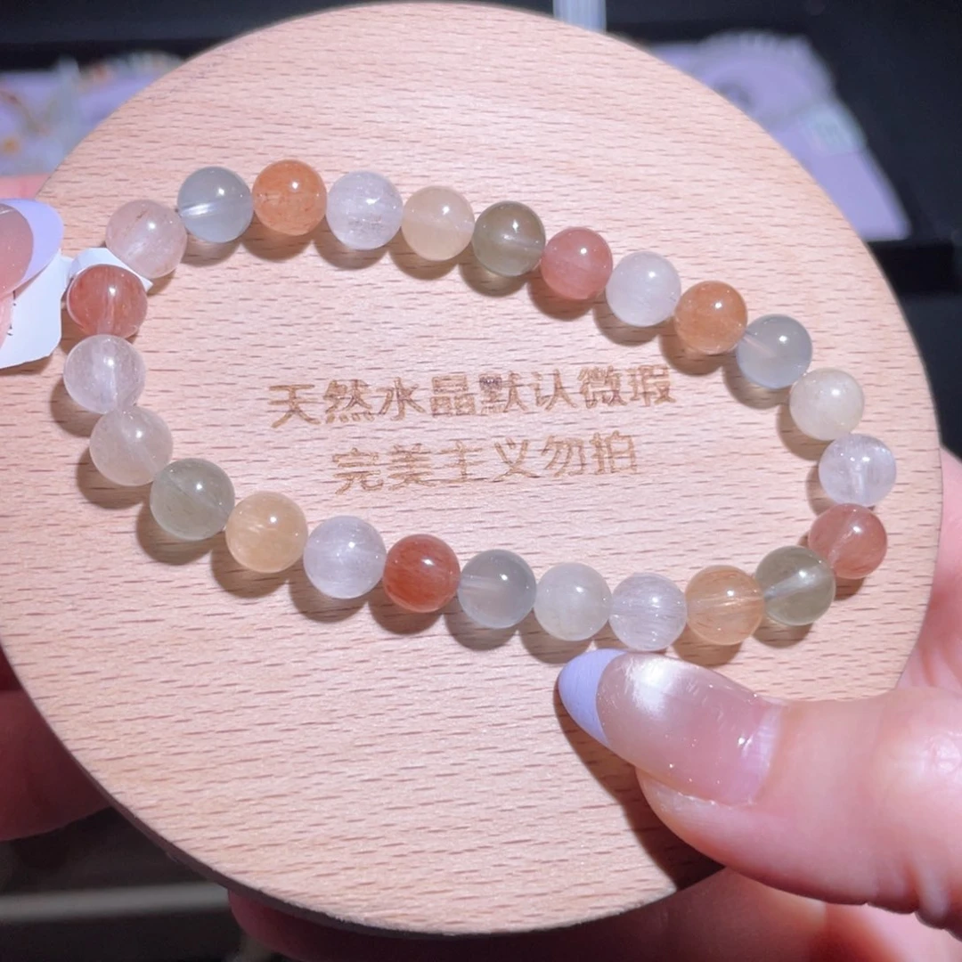 水晶手链未镶嵌10号多性样发7+