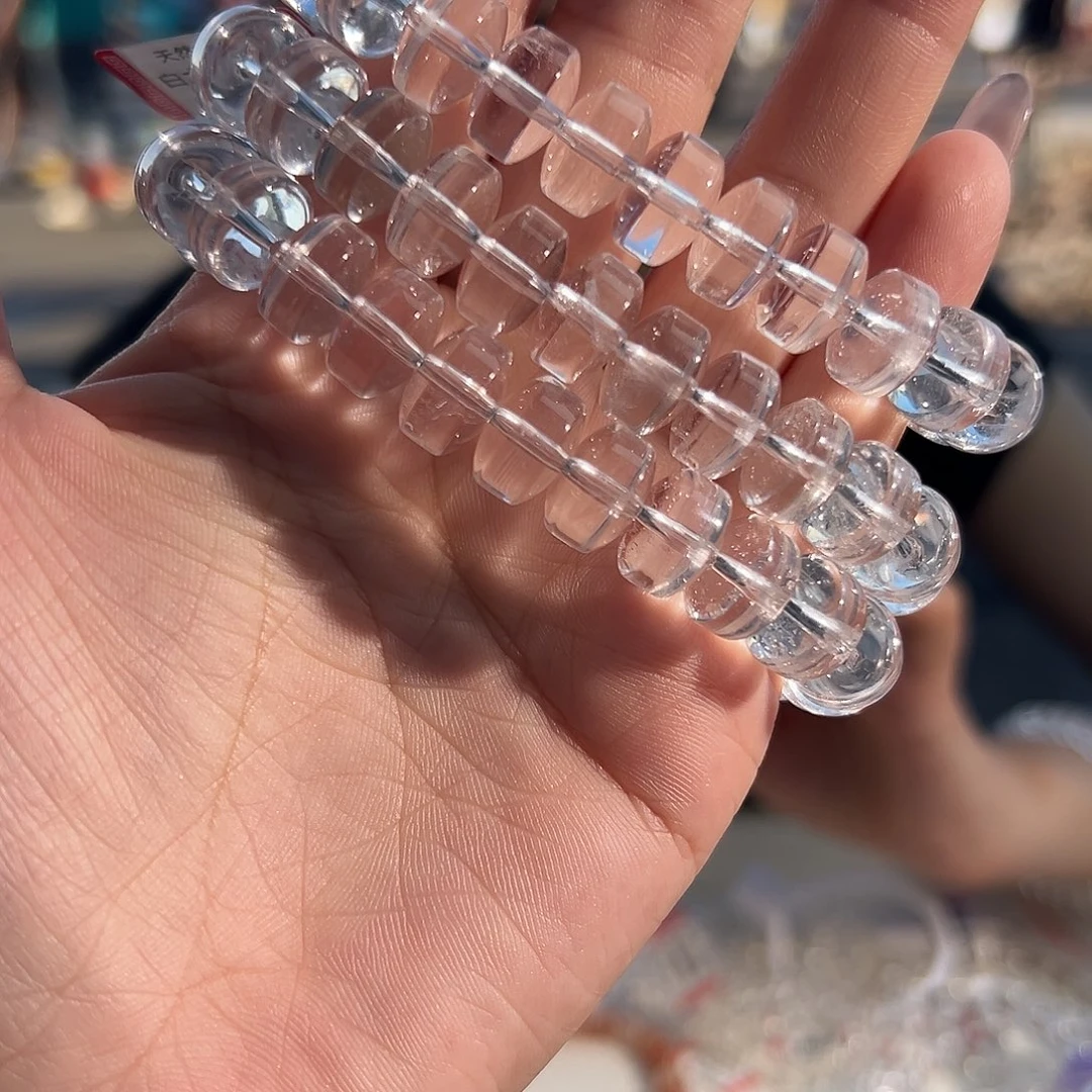 水晶手链未镶嵌多样性发一