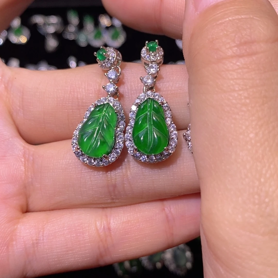 翡翠未镶嵌颈饰天然