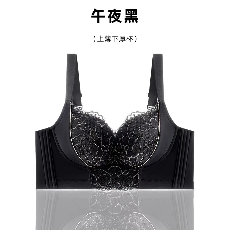02 小胸聚拢内衣女收副乳防下垂新款爆款调整塑型美背无痕文胸罩