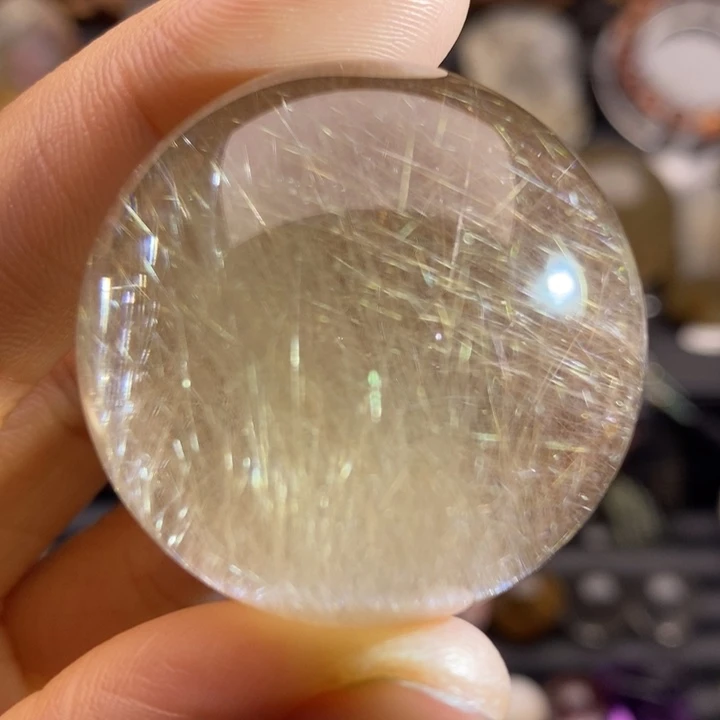 金发球球未镶嵌水晶1***1