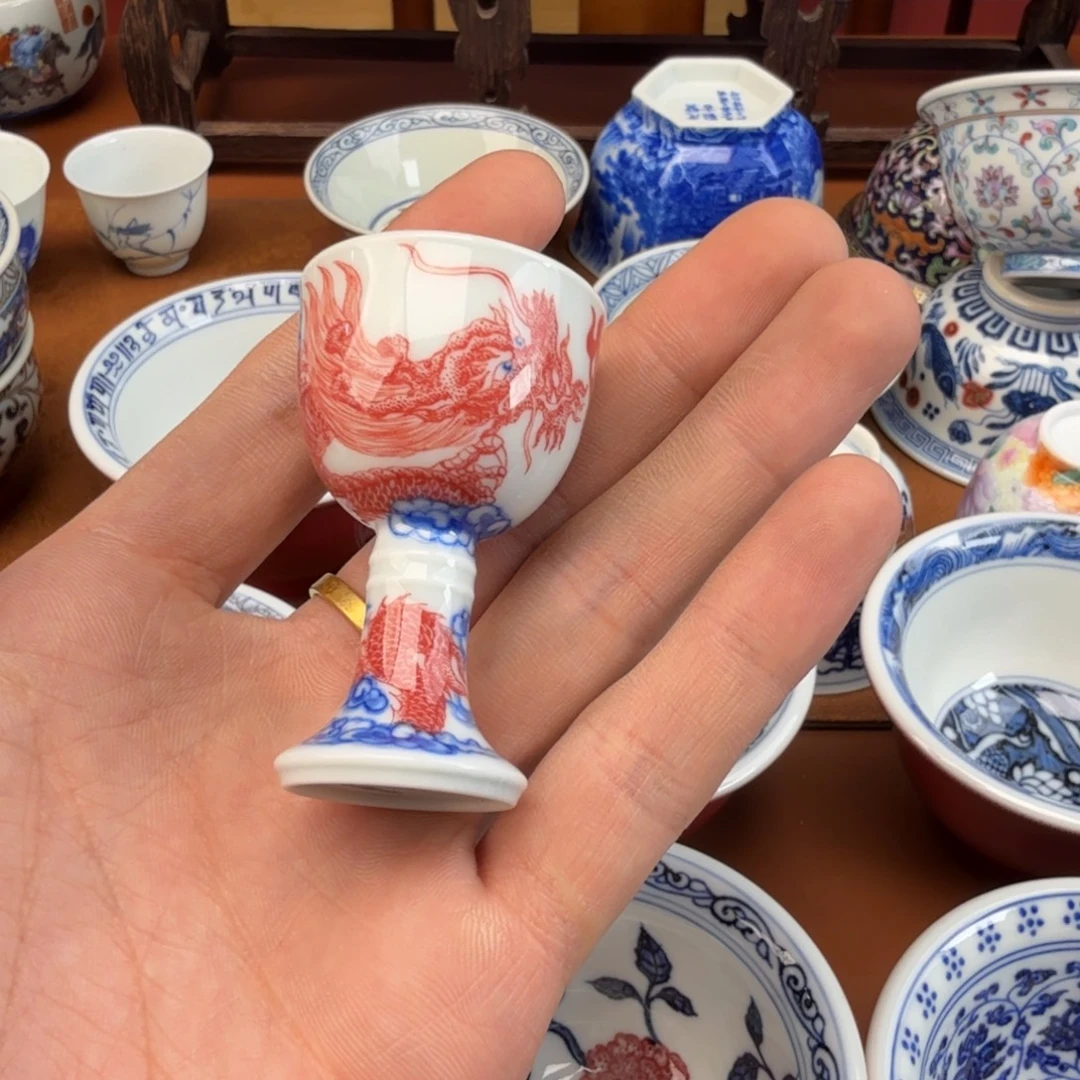 黄***牛景德镇瓷器精品放漏