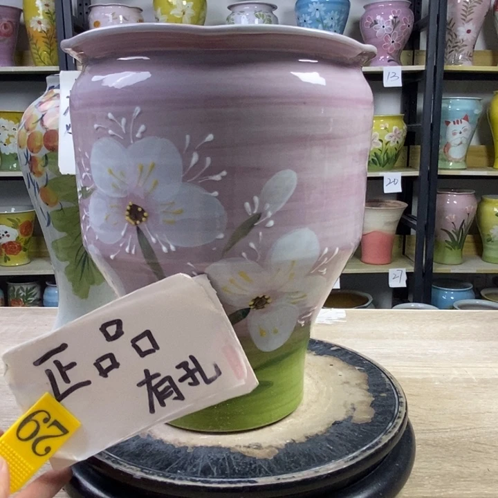景德镇高温陶瓷花盆