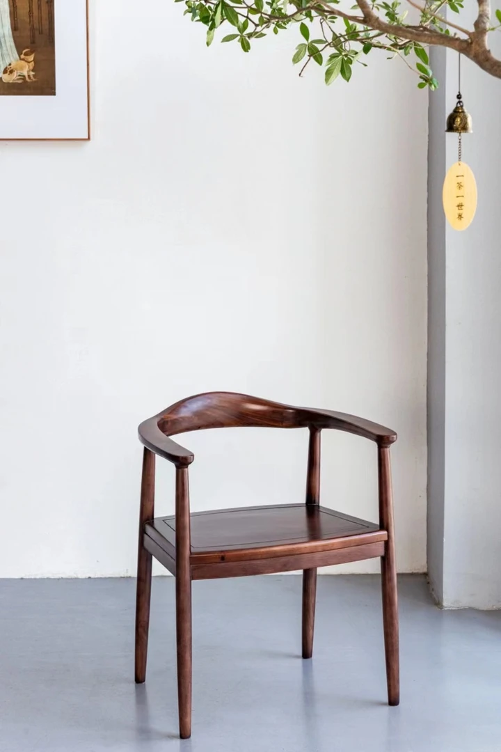 南美胡桃木总统椅茶桌椅办公椅古典款式