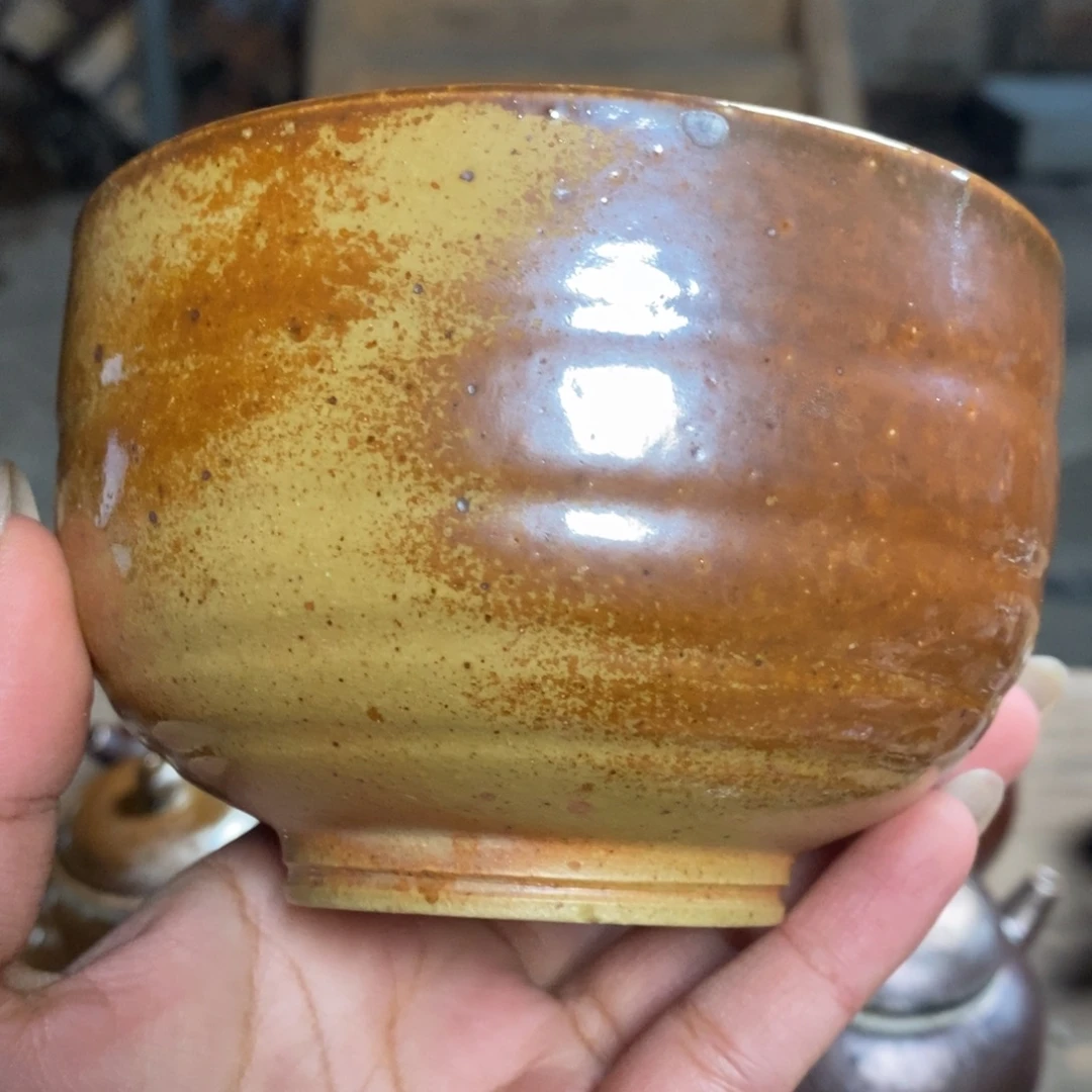 萧***邦浪鬼柴烧 碗。