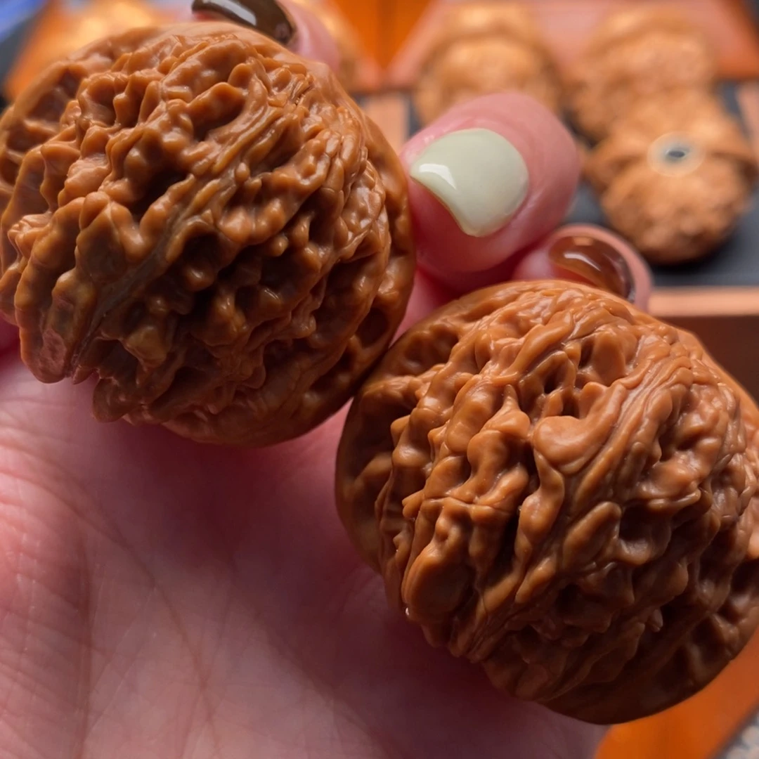 把件文玩核桃39尺寸四座楼