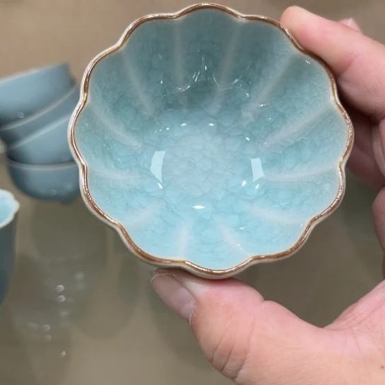 瓷片陶瓷茶具汝瓷茶具
