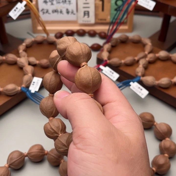 聿***记橄榄核手串/手链梅林铁核