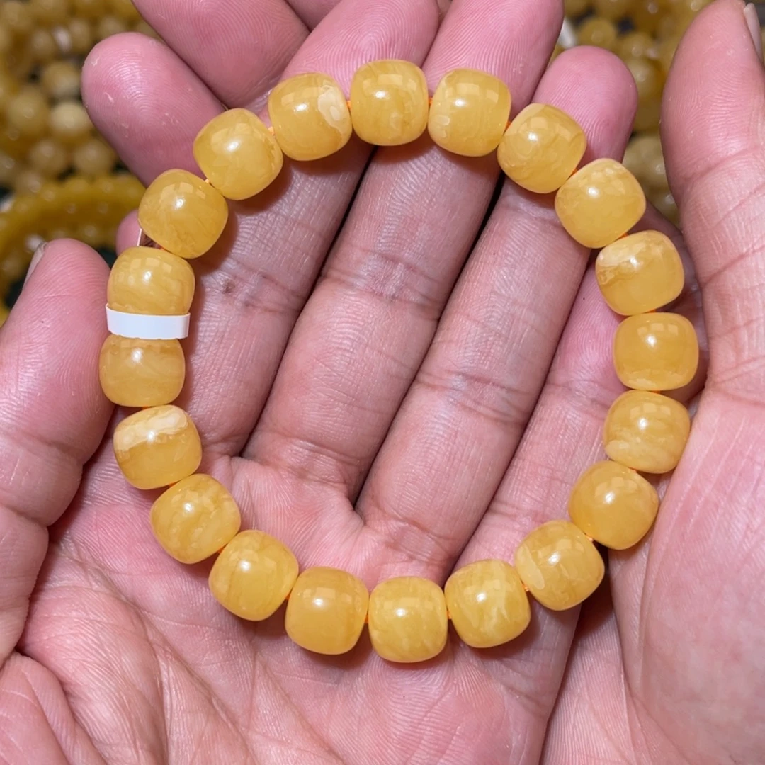 未镶嵌蜜蜡珠宝奇石11mm俄同料老型手串特价16.6