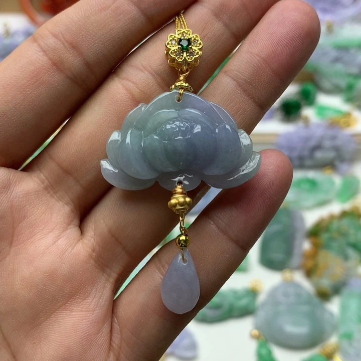 颈饰未镶嵌翡翠翡翠