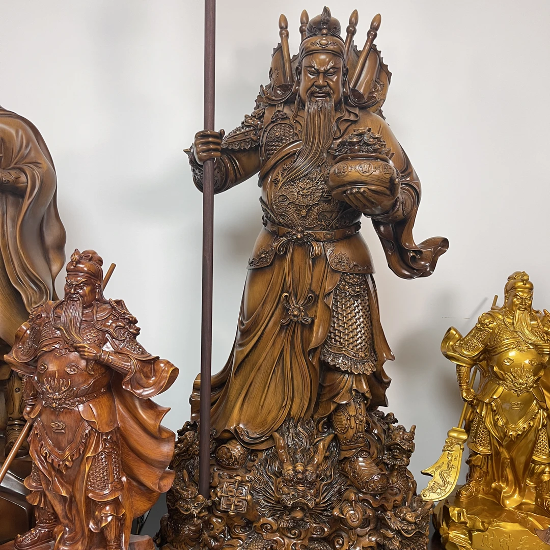 武财神关公关二爷雕像适合客厅办公室公司开业供奉送礼关羽