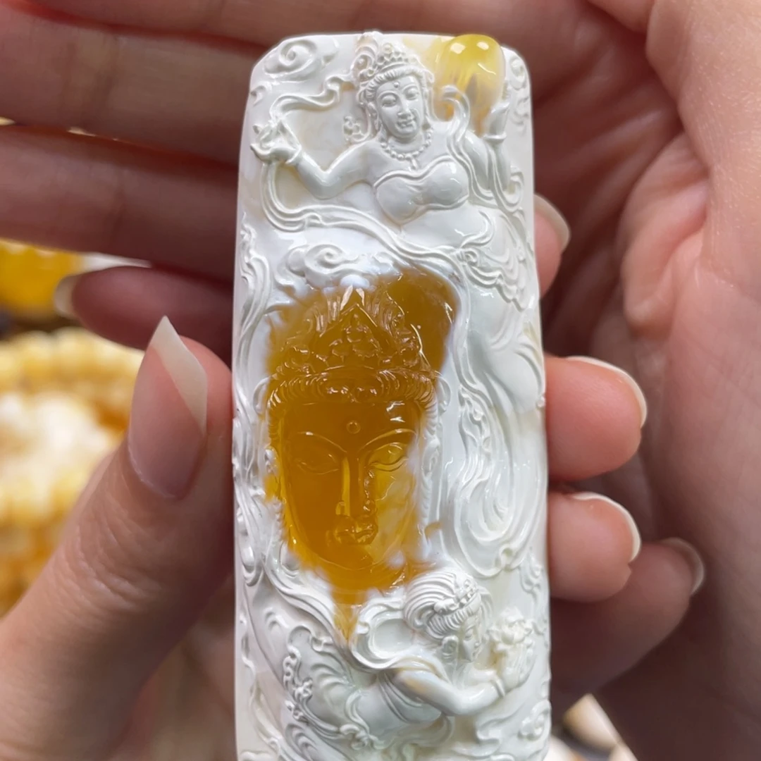 琥珀未镶嵌裸石琥珀蜜蜡